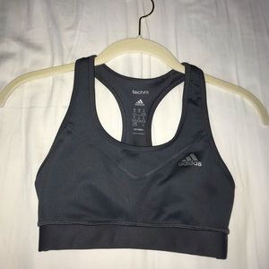 ADIDAS GRAY sports bra